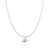 Ballet Dancer Pendant Necklace