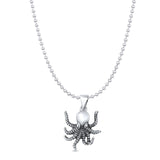 Octopus Pendant Necklace