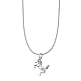  Horse Pendant Necklace