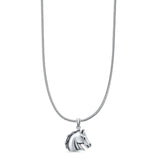 Horse Head Pendant Necklace