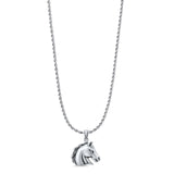  Horse Head Pendant Necklace