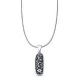  Moon Star Evil Eye Pendant Necklace