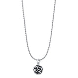  Rose Flower Pendant Necklace