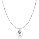  Daisy Flower Pendant Necklace