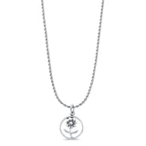  Daisy Flower Pendant Necklace