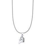  Horse Head Pendant Necklace