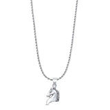  Horse Head Pendant Necklace