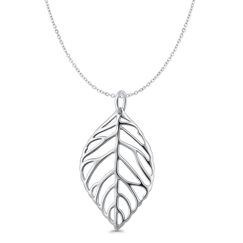  Leaf Pendant Necklace