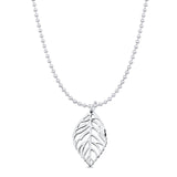  Leaf Pendant Necklace