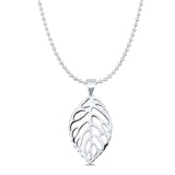  Leaf Pendant Necklace