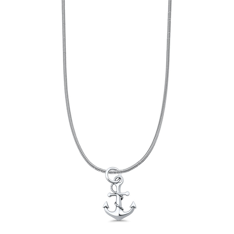  Anchor Pendant Necklace