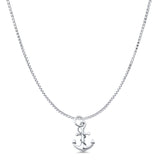  Anchor Pendant Necklace