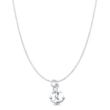  Anchor Pendant Necklace