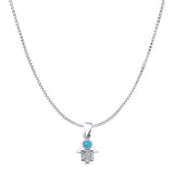  Hand Of Hamsa Pendant 