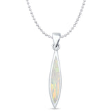  Oblong Pendant 