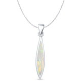  Oblong Pendant 