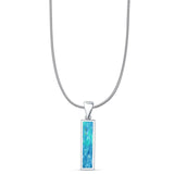  Oxidized Solitaire Pendant 