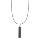  Oxidized Solitaire Pendant 