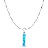 Oxidized Solitaire Pendant 