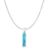  Oxidized Solitaire Pendant 