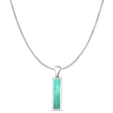  Oxidized Solitaire Pendant 
