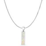  Oxidized Solitaire Pendant 