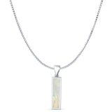  Oxidized Solitaire Pendant 
