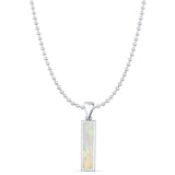  Oxidized Solitaire Pendant 