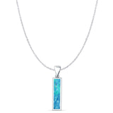  Oxidized Solitaire Pendant 