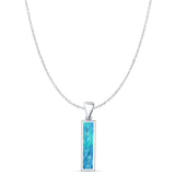  Oxidized Solitaire Pendant 