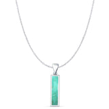  Oxidized Solitaire Pendant 