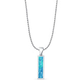  Oxidized Solitaire Pendant 