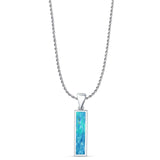  Oxidized Solitaire Pendant 