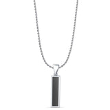  Oxidized Solitaire Pendant 