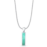 Oxidized Solitaire Pendant 