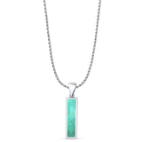  Oxidized Solitaire Pendant 