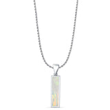  Oxidized Solitaire Pendant 