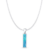  Oxidized Solitaire Pendant 