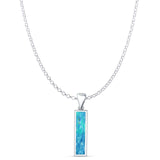  Oxidized Solitaire Pendant 