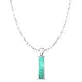 Oxidized Solitaire Pendant 