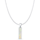  Oxidized Solitaire Pendant 