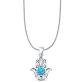  Hand Of Hamsa Pendant 