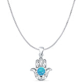  Hand Of Hamsa Pendant 