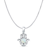 Hand Of Hamsa Pendant 