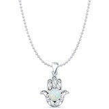  Hand Of Hamsa Pendant 