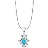  Hand Of Hamsa Pendant 