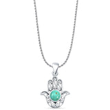  Hand Of Hamsa Pendant 