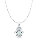  Hand Of Hamsa Pendant 