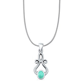  Filigree Pendant 