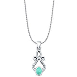  Filigree Pendant 